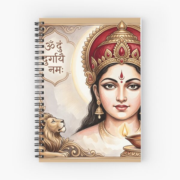 Item preview,  Traditional Goddess Durga Devotional Art designed and sold by hutofdesigns.
