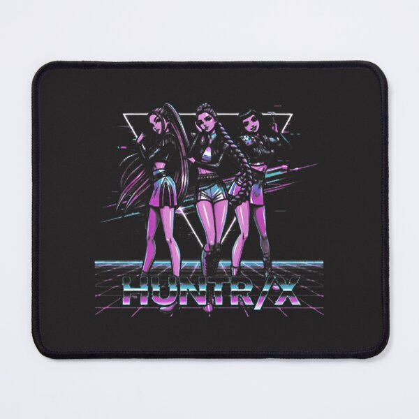 Item preview, Kpop Huntrix Retrowave Aesthetic Neon Design with 80s Vibes designed and sold by Magic Dots.