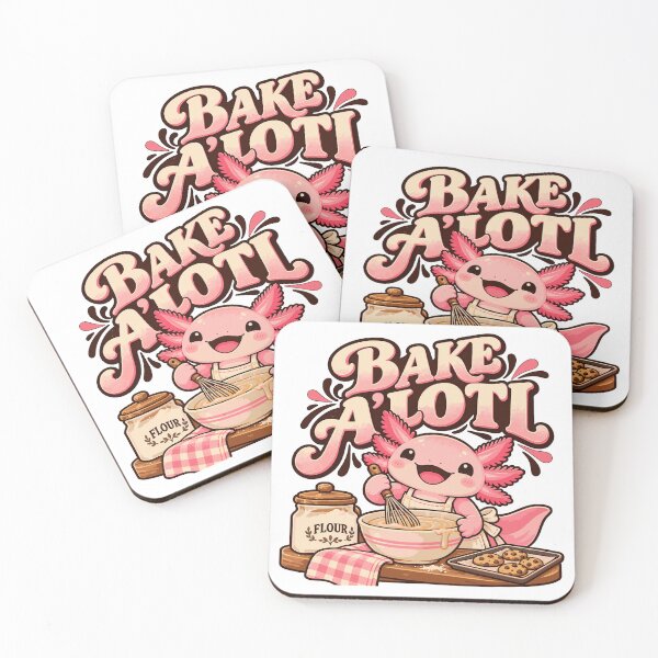 Item preview, Bake A’lotl – Funny Axolotl Baker Baking Design designed and sold by HH Design House.