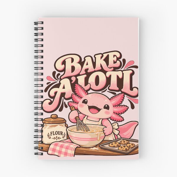 Item preview, Bake A’lotl – Funny Axolotl Baker Baking Design designed and sold by HH Design House.