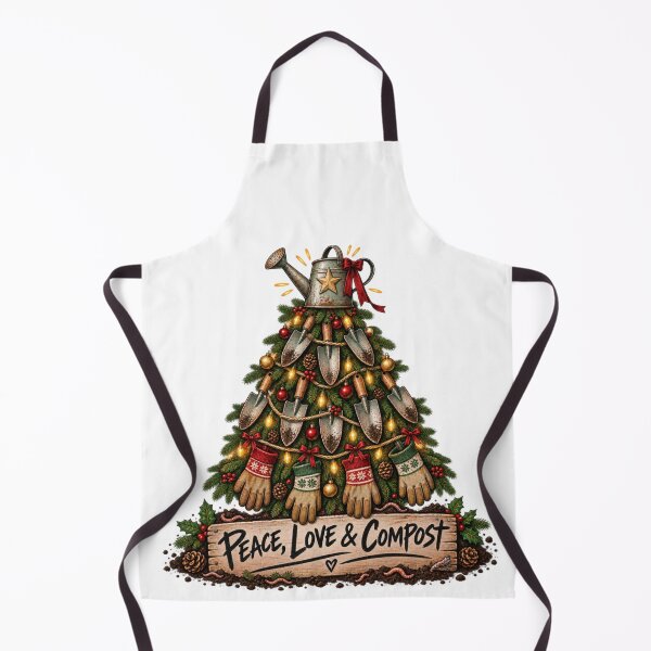 Item preview, Peace Love Compost Gardener Christmas designed and sold by CoolContent Factory.