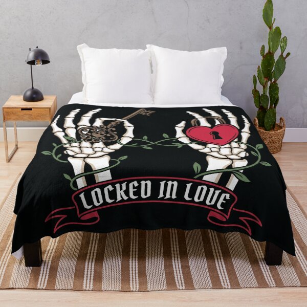 Item preview, Locked in Love Skeleton Key Heart Lock Art designed and sold by digizonebydas.