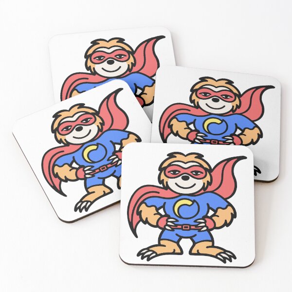 Item preview, Sloth Superhero Arriving Eventually designed and sold by BysonDesigns.