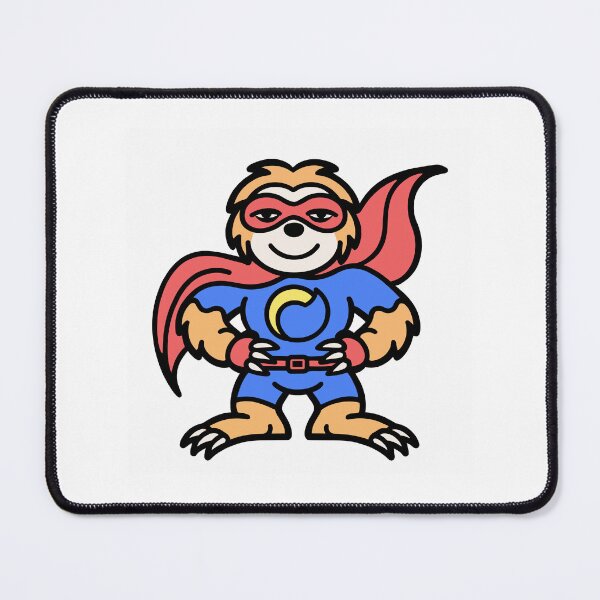 Item preview, Sloth Superhero Arriving Eventually designed and sold by BysonDesigns.
