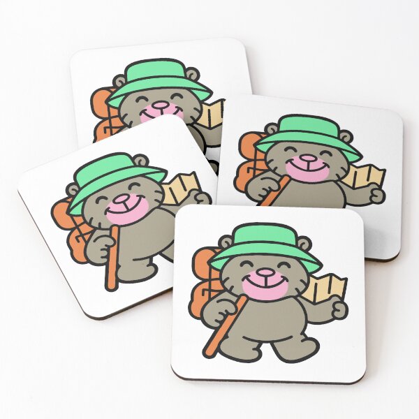 Item preview, Wombat Hiker with a Backpack designed and sold by BysonDesigns.