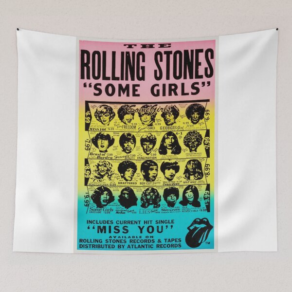 Item preview, Some Girls Bands Musical Legends Poster designed and sold by yumnedolesa1.