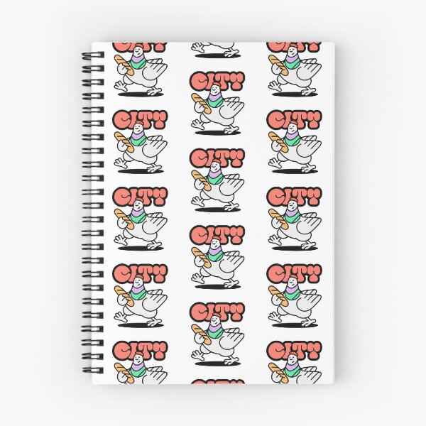Item preview, City - Pigeon with a Baguette designed and sold by BysonDesigns.