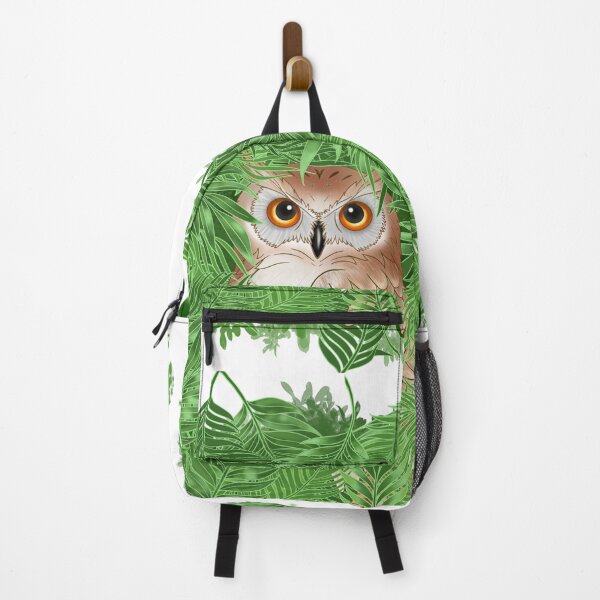 Item preview, Owl in Green Leaves Forest⁠     designed and sold by LittleHappiness by Kamollak .