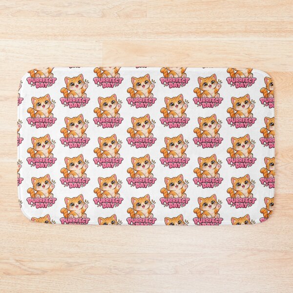 Item preview, Purrfect Day - Cute Kawaii Cat designed and sold by Visual Dept..