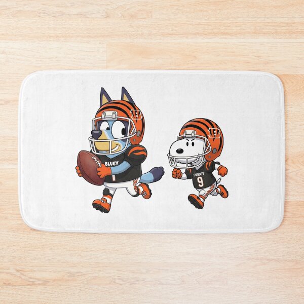 Item preview,  Bluey And Snoopy Cincinnati Football Crossover designed and sold by DamianRoy88.