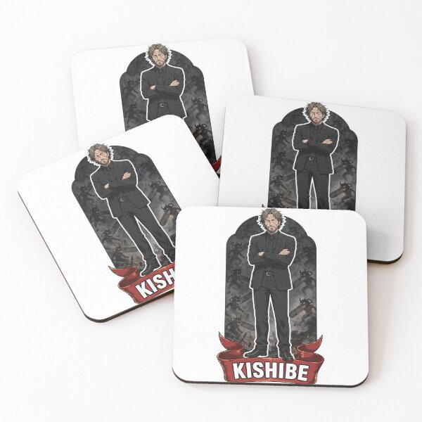 Item preview, Kishibe Name Banner Showcase Sticker - Chainsaw Man Fan Art designed and sold by Lesley D.