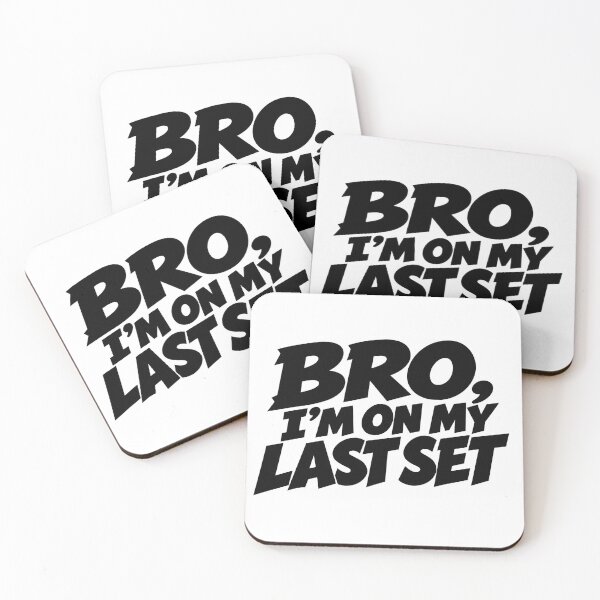 Item preview, BRO I'M ON MY LAST SET designed and sold by zakvisuals.