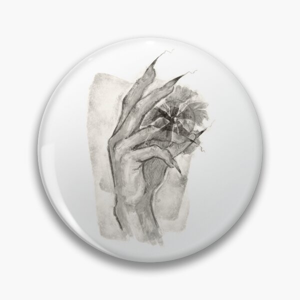 Item preview, Floral Eye Hand Charcoal designed and sold by melyverso.