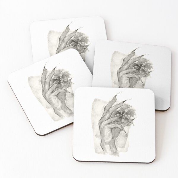 Item preview, Floral Eye Hand Charcoal designed and sold by melyverso.