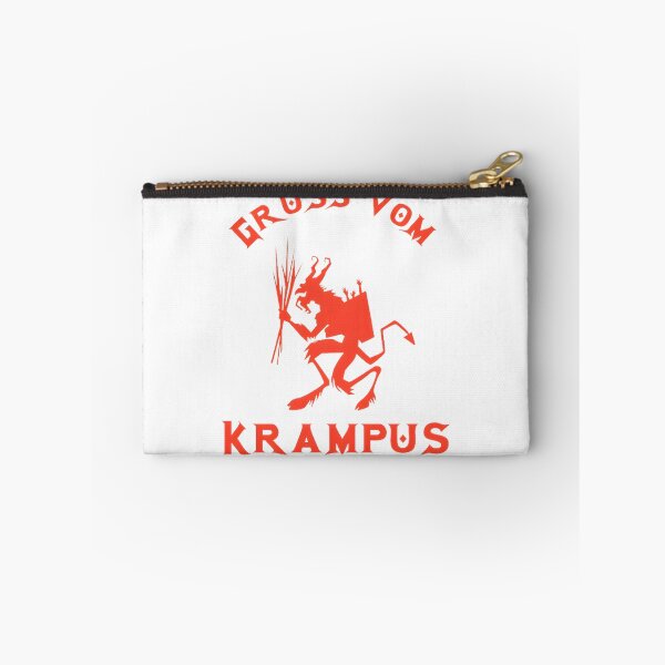 Item preview, Vintage Krampus Illustration with Gruss vom Krampus Greeting designed and sold by Mohamed-Khalifa.