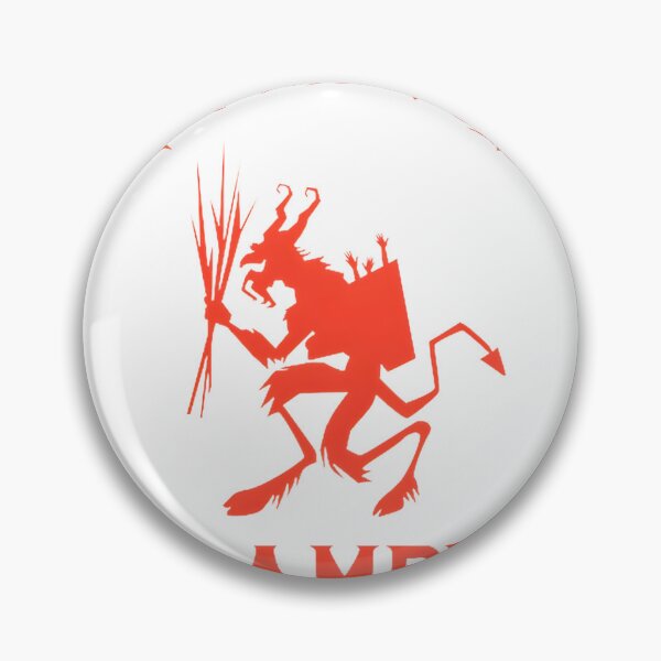 Item preview, Vintage Krampus Illustration with Gruss vom Krampus Greeting designed and sold by Mohamed-Khalifa.