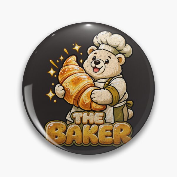 Artikelvorschau, Croissant Bear Bäckerei entworfen und verkauft von AwesomeBeyondLimits.