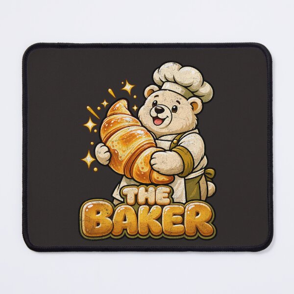 Item preview, Croissant Bear Bakery designed and sold by AwesomeBeyondLimits.