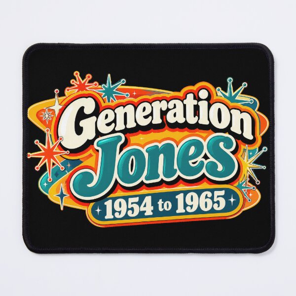 Artikelvorschau, Generation Jones (1954–1965) entworfen und verkauft von Ray's Photos & Art.