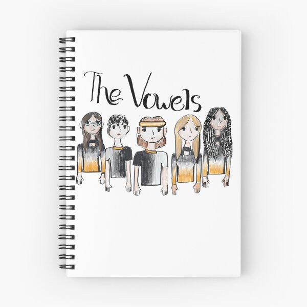 Item preview,  The Vowels 2026 designed and sold by HefziDomi.