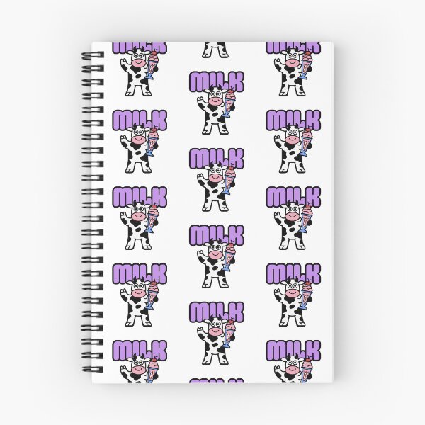 Item preview, Milk - Cow Drinking a Strawberry Milkshake designed and sold by BysonDesigns.