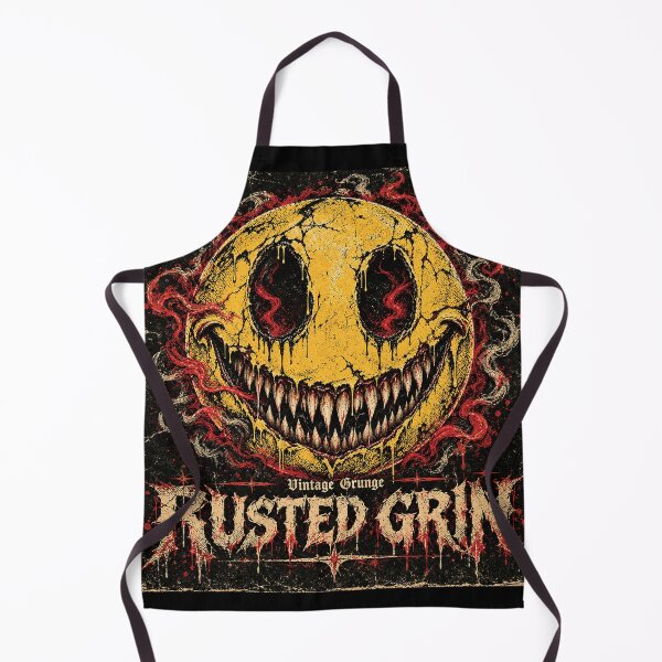 Item preview, Happy Face T-Shirt | Rusted Grin Vintage Grunge Smiley Face designed and sold by XTSTUDIOART.