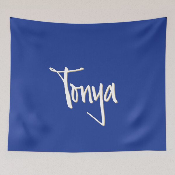 Item preview, TONYA personalized type design designed and sold by CharlottePlaceArt.