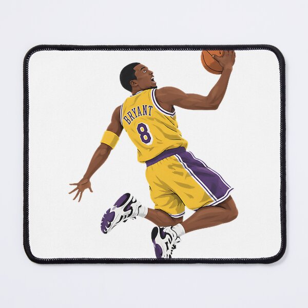 Item preview, Kobe Bryant Iconic Dunk Basketball Art Print and Apparel Design designed and sold by Migureng.
