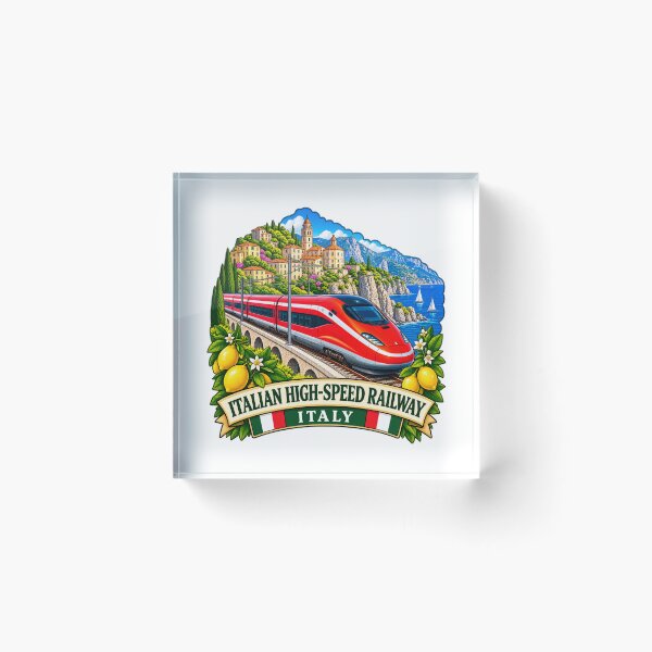 Item preview, Italian High-Speed Railway, Italy designed and sold by Myra365Art.