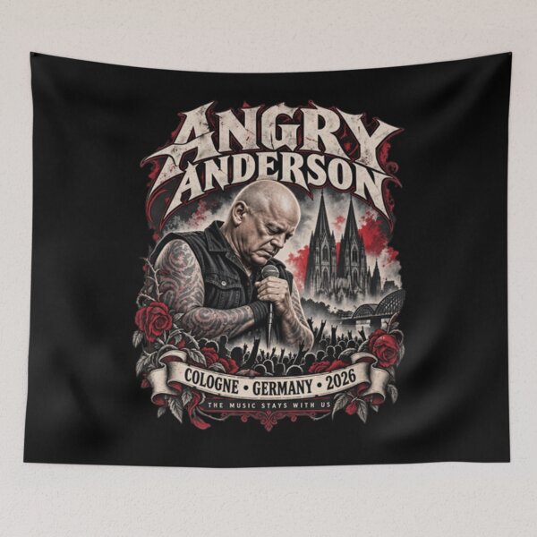 Item preview, Angry Anderson Tribute, Cologne 2026 Concert Remembrance, Australian Rock designed and sold by henryjunmille.