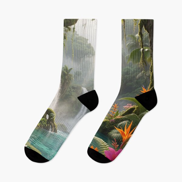 Item preview, Lagoon of Eternal Mist - Enchanted Forest Waters designed and sold by nhk999.