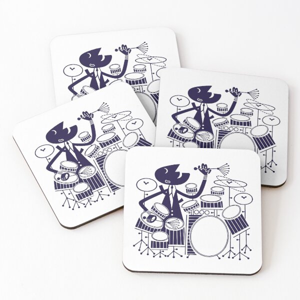 Item preview, baterista de jazz designed and sold by Sarcastic Panda.