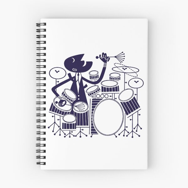 Item preview, Jazz drummer designed and sold by Sarcastic Panda.
