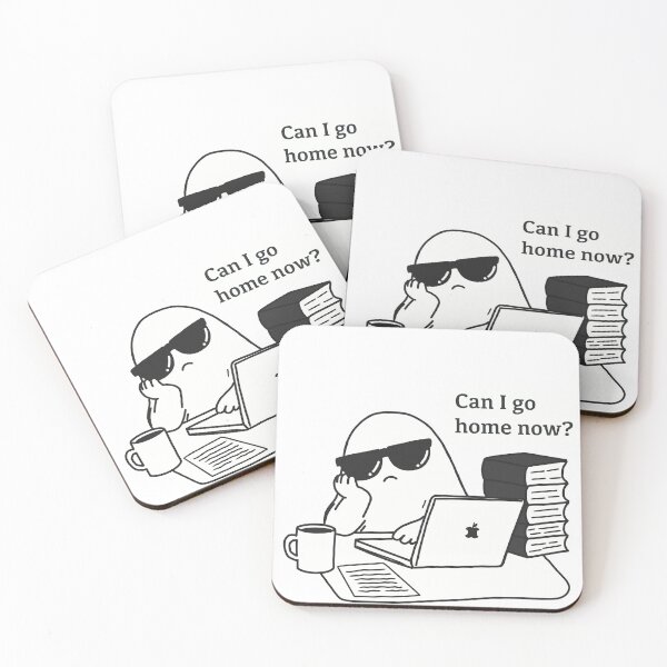 Item preview, Ghost Wants to Go Home designed and sold by  Almost Bored Studio.