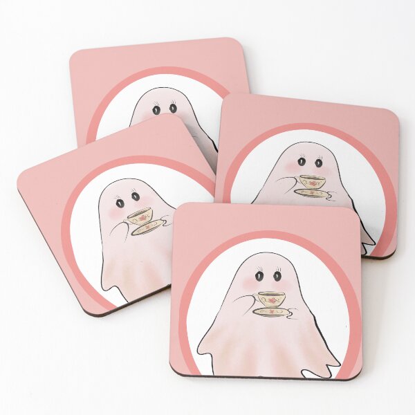Item preview, Gossip Ghost having tea designed and sold by AanamDesigns63.
