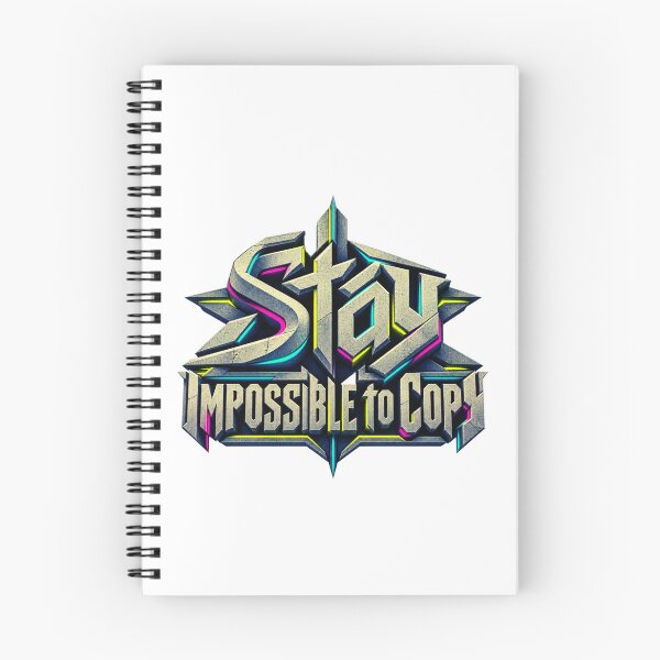 Item preview, Stay Impossible to Copy – Bold Originality Quote designed and sold by RDproject.
