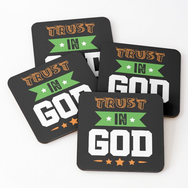 Item preview, TRUST IN GOD  - STICKER, TYPOGRAPHY, LOVE, COUPLE designed and sold by 440CREATIVES.