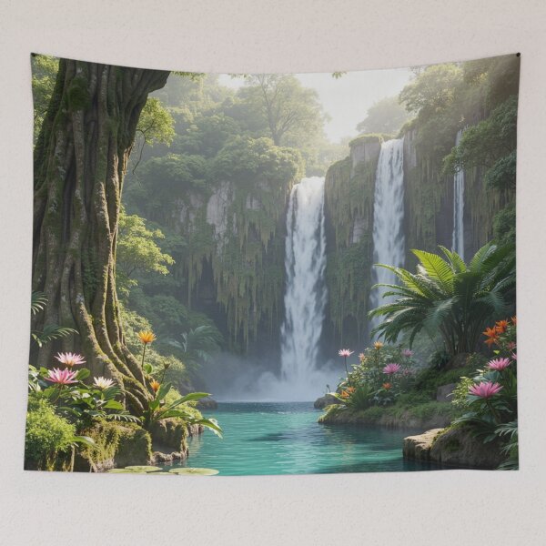 Item preview, Enchanted Forest Waters Lagoon designed and sold by nhk999.
