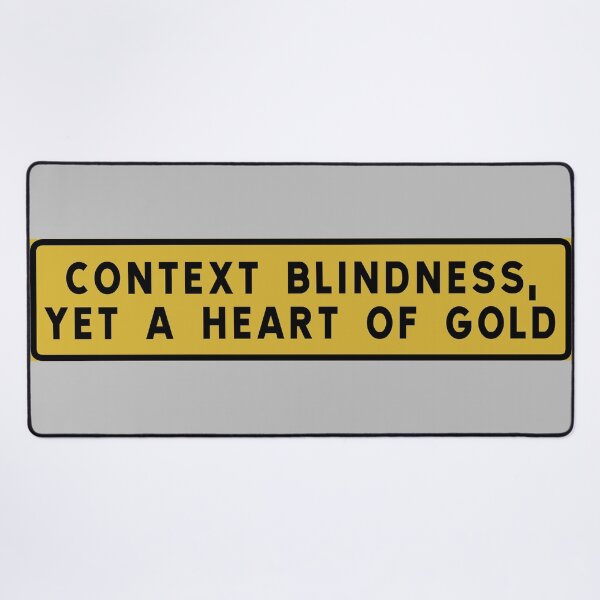Item preview, Context blindness designed and sold by ALF2023.