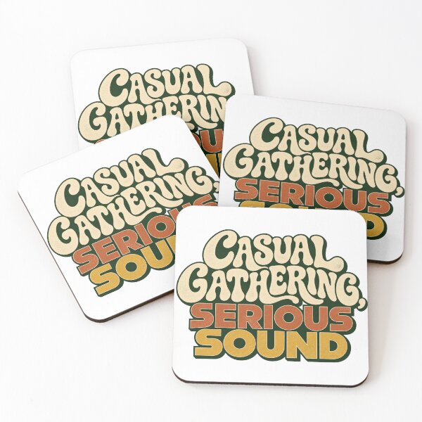 Item preview, Casual Gathering Serious Sound – Retro Listening Club designed and sold by Golden Era Studio.
