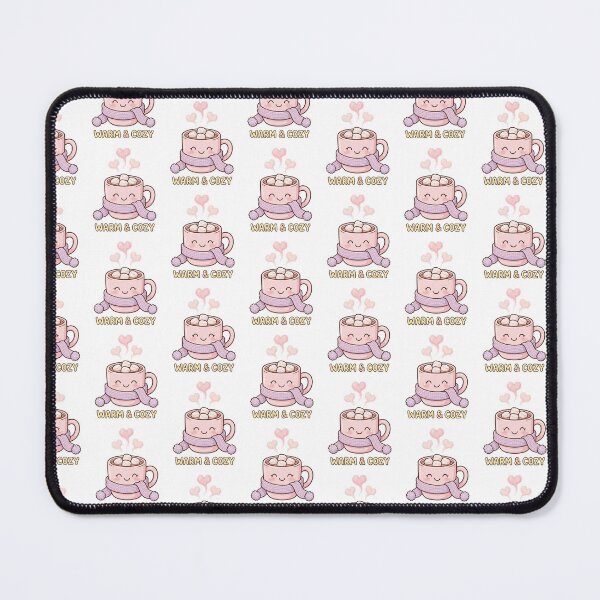 Item preview, Warm & Cozy - Kawaii Hot Cocoa Mug designed and sold by Visual Dept..