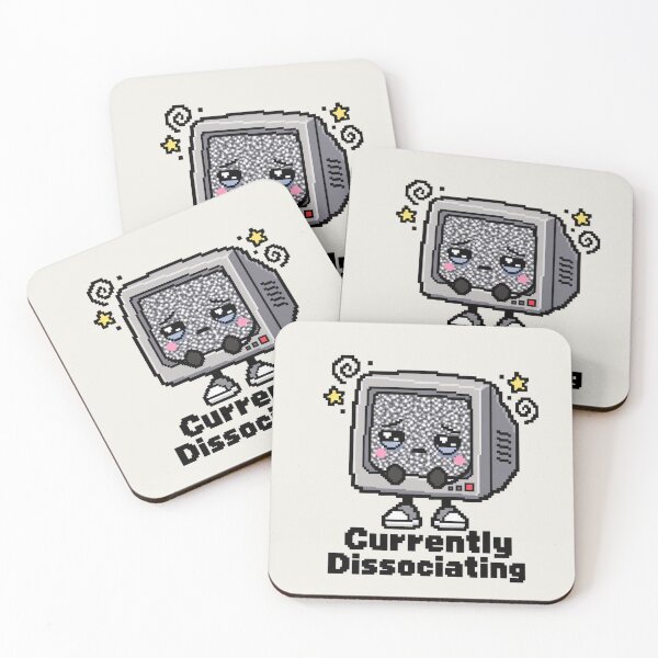 Item preview, Cute Retro TV Static Pixel Art Nostalgia Design designed and sold by MetaModel Editions.