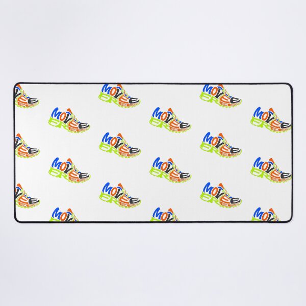 Item preview, Move Running Shoe Typography – Colorful Fitness & Running Design designed and sold by CreativeArtisanPrints Shop.