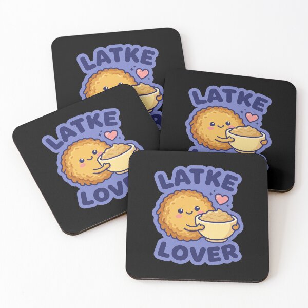 Item preview, Latke Lover — Kawaii Hanukkah Potato Pancake designed and sold by TheCalmEdit.