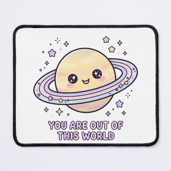 Item preview, You Are Out of This World - Kawaii Planet Gift designed and sold by Visual Dept..