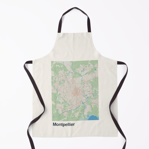 Item preview, Montpellier Minimalistic Map Art designed and sold by MapsNerd.