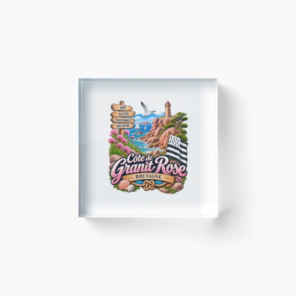 Item preview, Côte de Granit Rose – Brittany, sea & nature designed and sold by Wandervogel123.