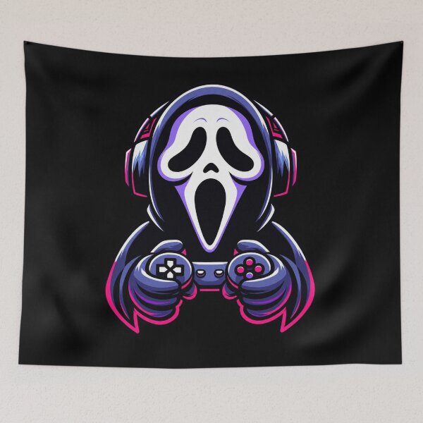 Item preview, Spooky Gaming – Halloween Gamer Ghost Controller Design designed and sold by JeraiffsonCorner .