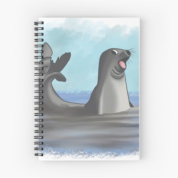 Item preview, Elphant seal in my pool! designed and sold by A Sweet  Fragrance Art.
