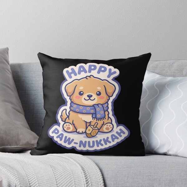 Item preview, Happy Paw-nukkah — Dog Hanukkah Puppy Design designed and sold by TheCalmEdit.